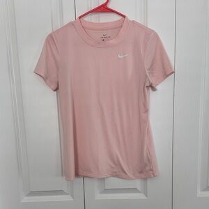 Nike Women's Light Pink Short Sleeve Tee